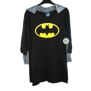 DC Comics Batman Night Shirt NWT M Optional Cape